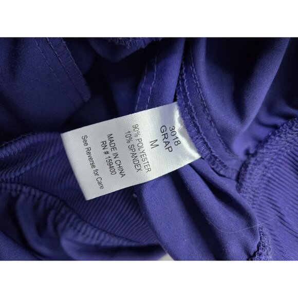 Ava Therese Pants Womens Medium Scrub Cargo Pockets Stretch Drawstring 3018 - Picture 9 of 13